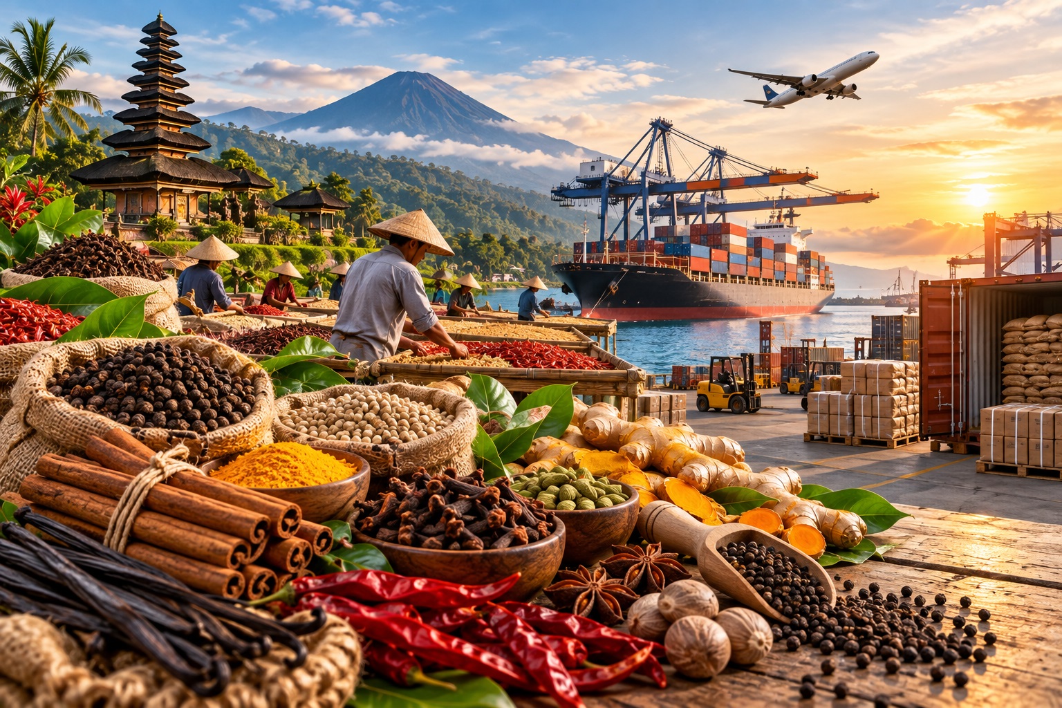 Importing Spices from Indonesia